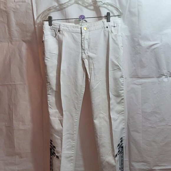 Monroe & Mains, Women's White pants, Not Worn, Size14 - Picture 1 of 7